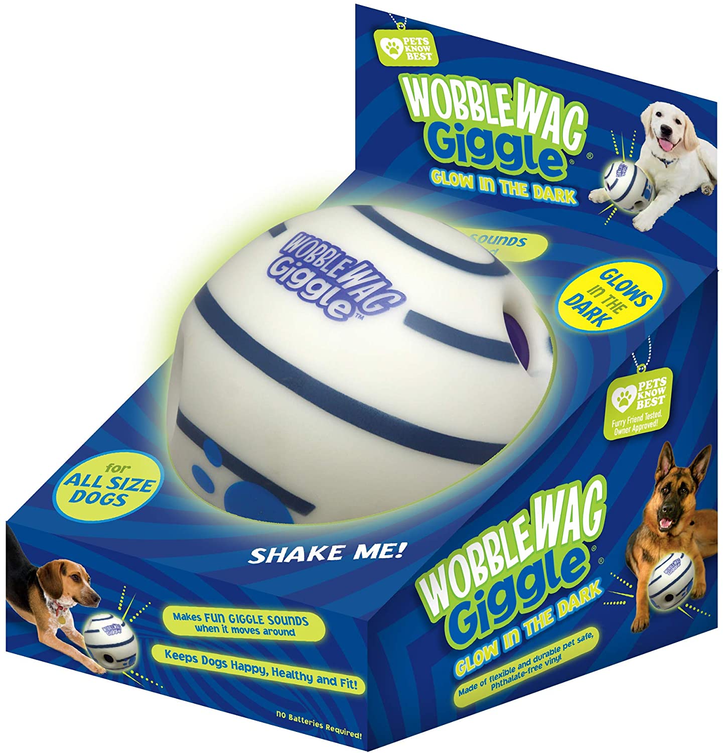 Glow Ball Interactive Dog Toy