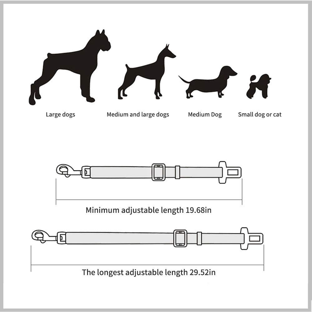 Adjustable Pet Safety Belt