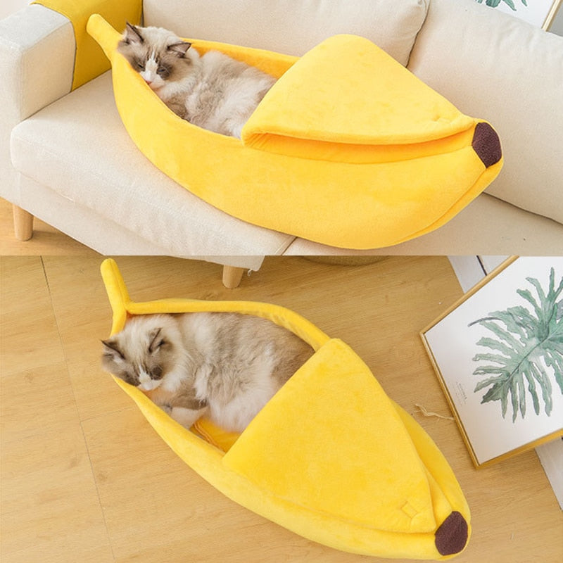 Funny Banana Cat/Puppy/Dog Bed